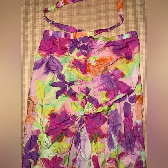 For love and lemons Pia Midi Skirt size large in multi color - Picture 6 of 7